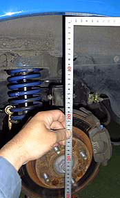 同じ距離にセットして……